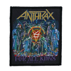 nášivka ANTHRAX - FOR ALL KINGS - RAZAMATAZ, RAZAMATAZ, Anthrax